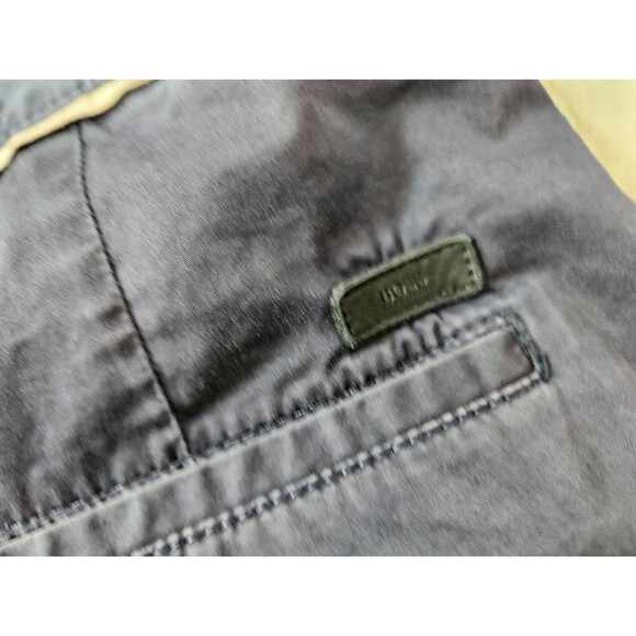 Hugo Boss Men's Dark Navy Blue Stretch Clyde Regular Fit Chino Short Size 36R - Picture 5 of 10